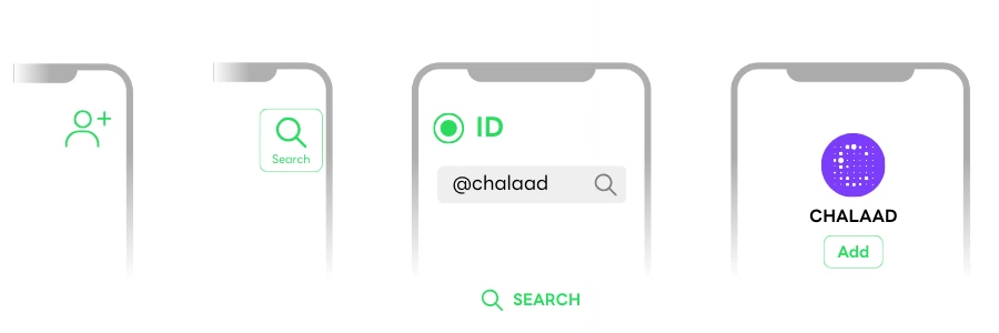 CHALAAD Line Add friend ID